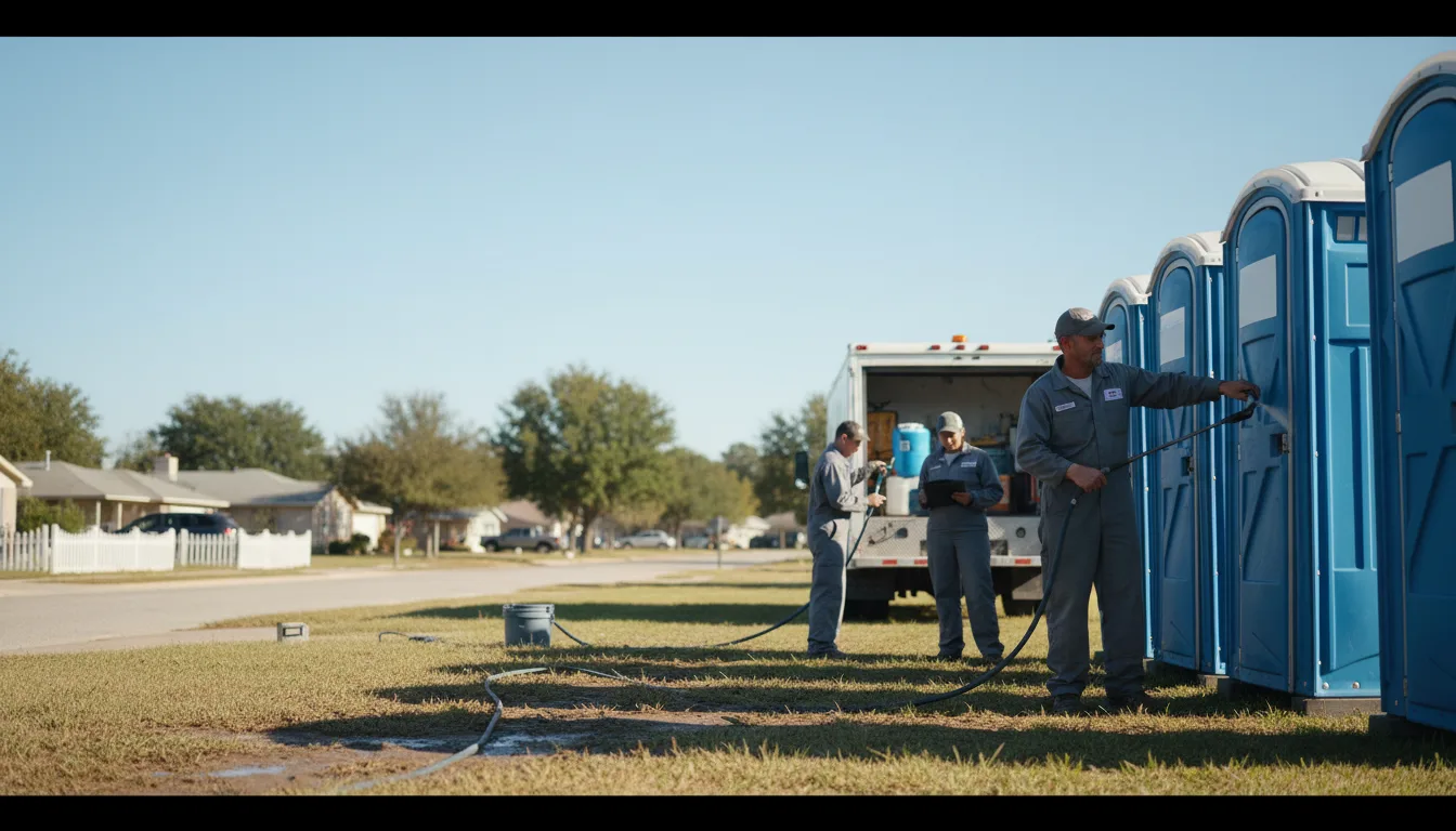 Long-Term Portable Toilet Rental in Prairieville, LA near me